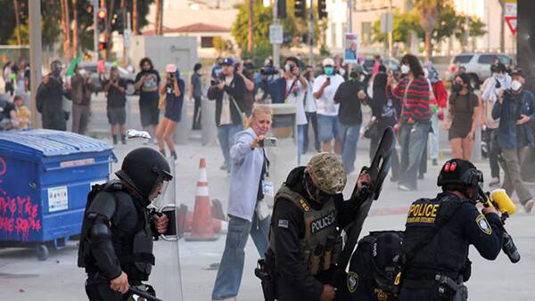Trump slams California leaders after ICE protests in Los Angeles, warns federal government will step in